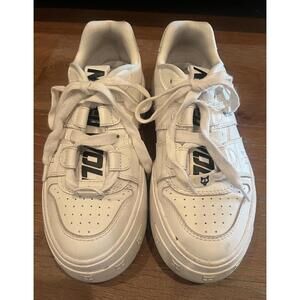 Naked Wolfe White Leather Women's Sneakers size 7